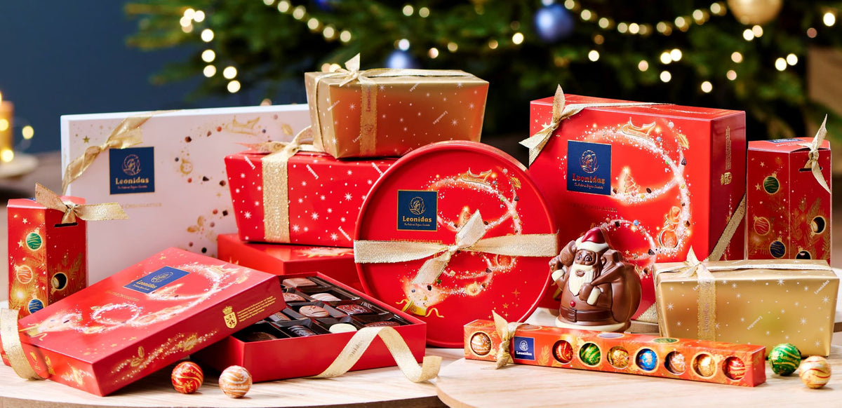 Coffret de Noël : 20 pièces de chocolats