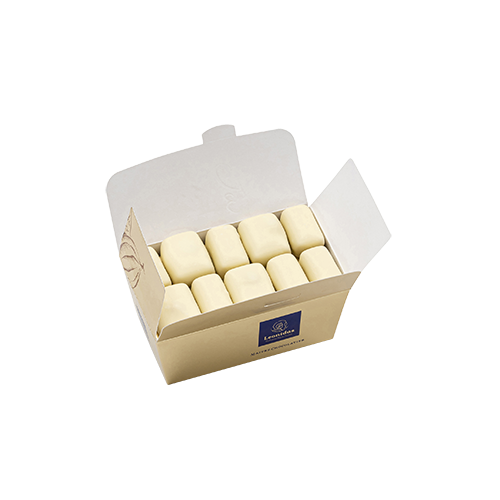 Ballotin de chocolats - Manons Blancs avec et sans noisettes · 300 g