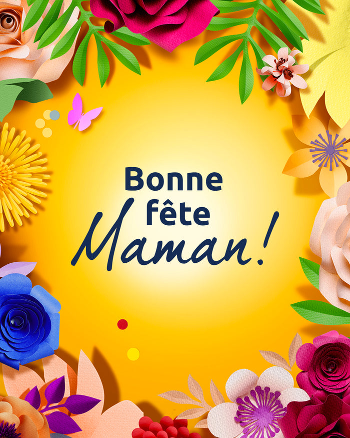 Carte Bonne fête maman