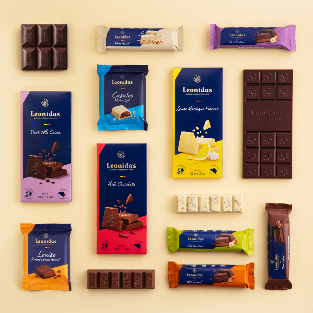 Tablettes et barres chocolatées