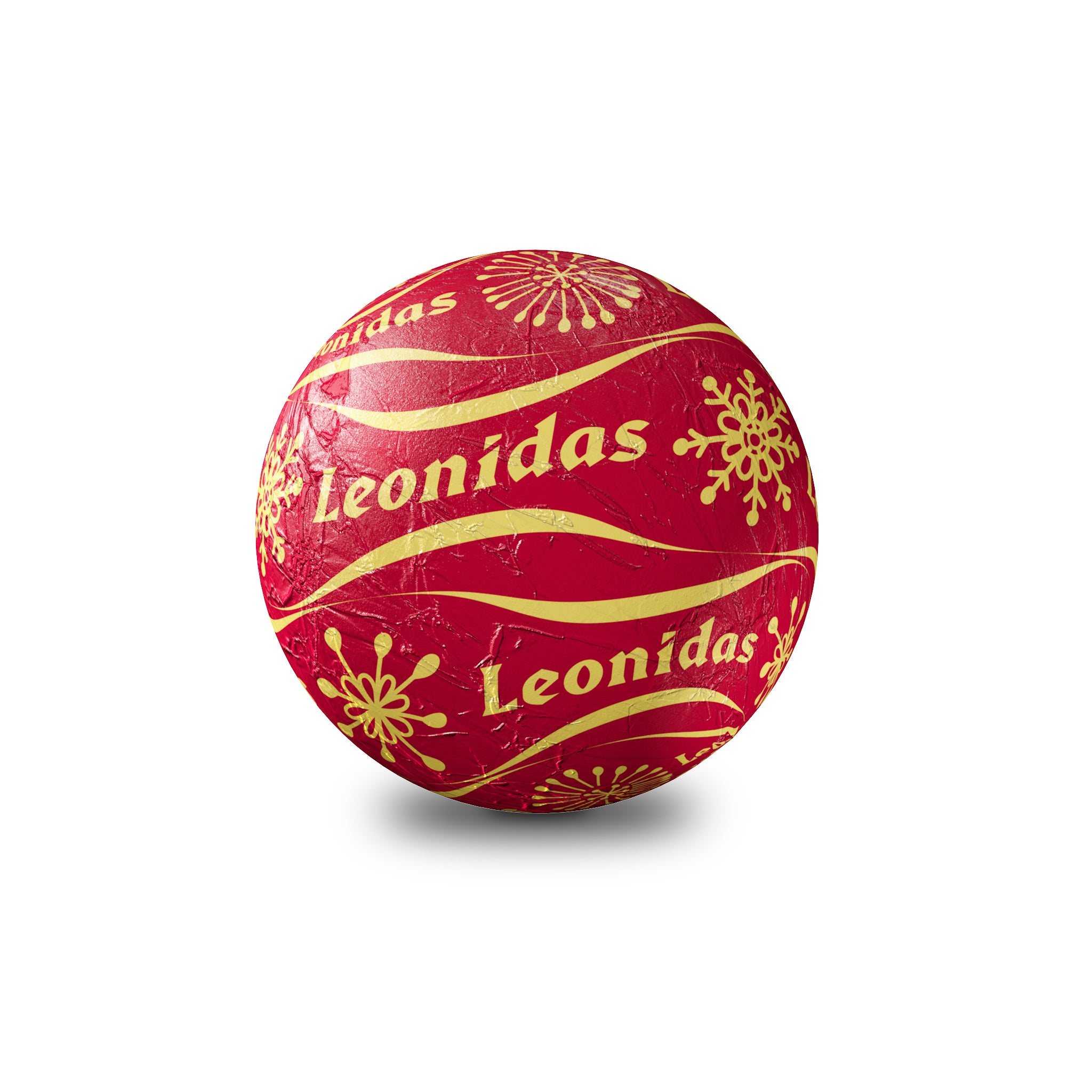 Boule de Noël Scintillante Amandes trois chocolats - Livraison Chocolats