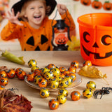 Sachet fantôme 24 boules d'Halloween 4