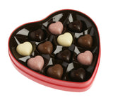 Boite métal coeur rouge 12 petits coeurs 2