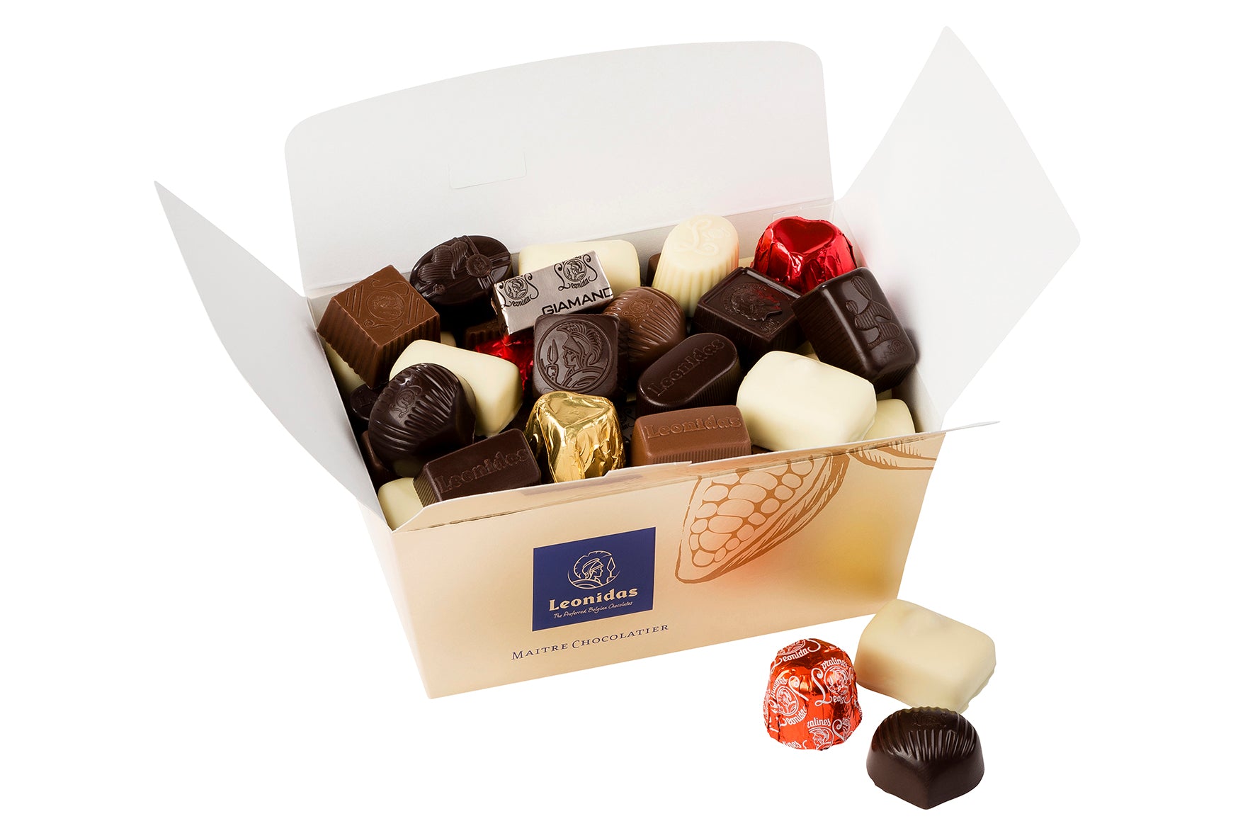 Leonidas chocolat belge Mélange 1kg - boutique en ligne Leonidas